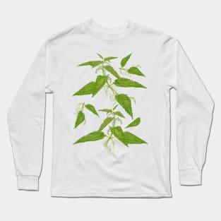 Caution, stinging nettle! Long Sleeve T-Shirt